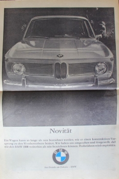 BMW "Erfolgreich durch Leistung" Factory-Journal 1965 three editions (6280)